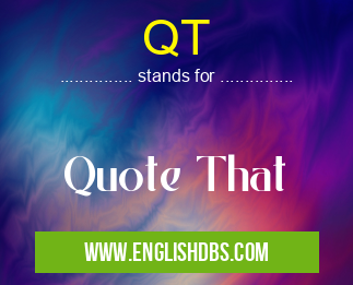 QT
