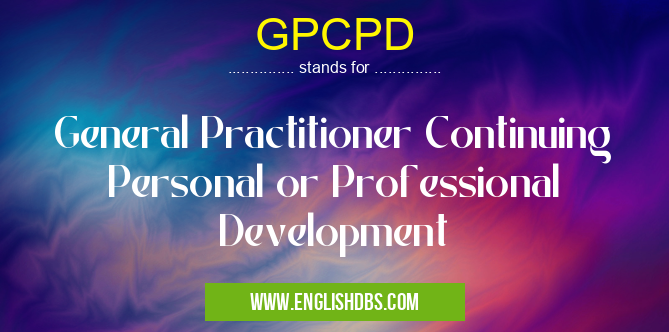 GPCPD