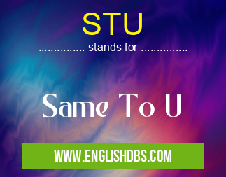 STU