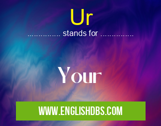 Ur
