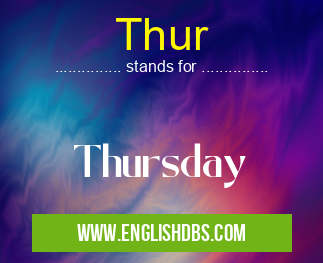 Thur