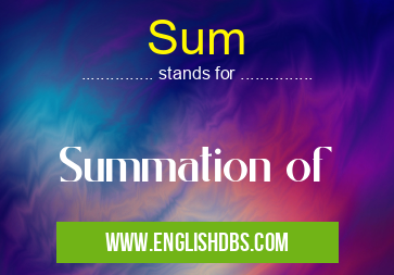 Sum