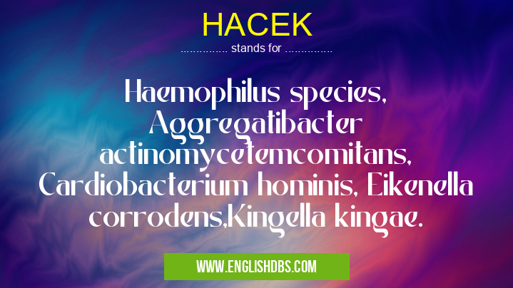 HACEK