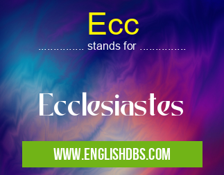 Ecc