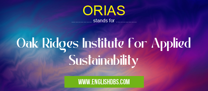 ORIAS
