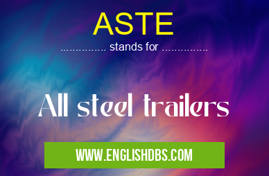 ASTE