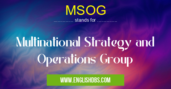 MSOG