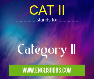 CAT II