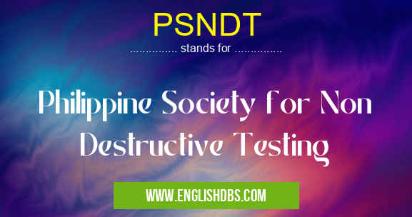 PSNDT