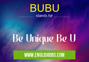 BUBU