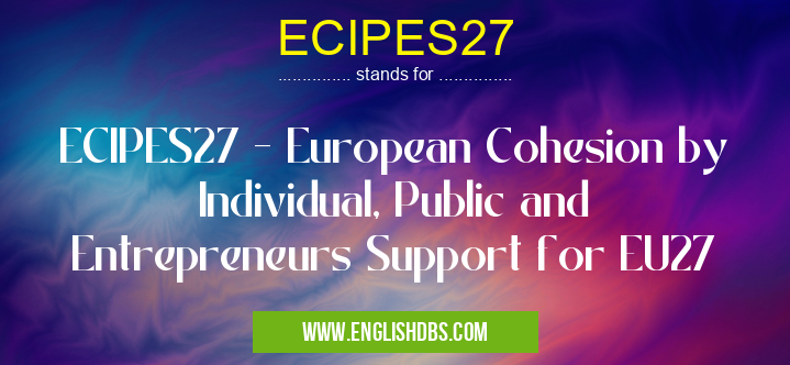ECIPES27