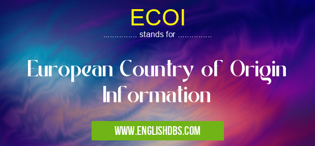 ECOI