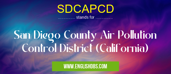 SDCAPCD