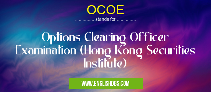 OCOE