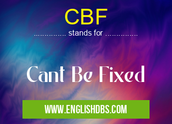 CBF