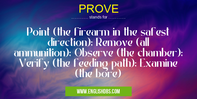 PROVE