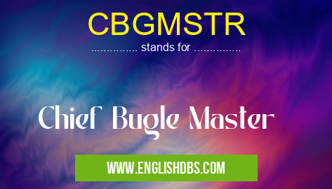 CBGMSTR