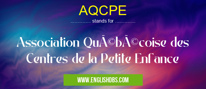 AQCPE