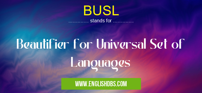 BUSL