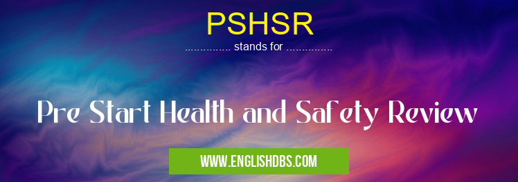 PSHSR