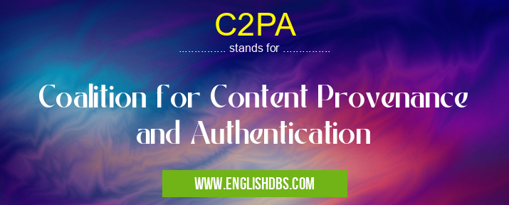 C2PA
