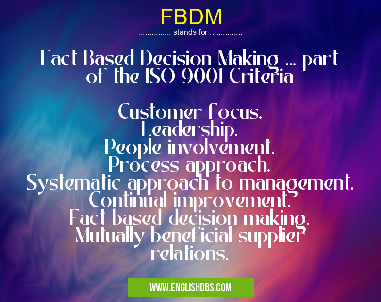 FBDM