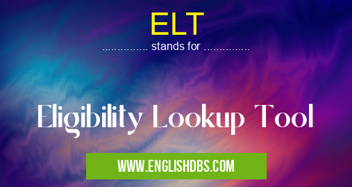 ELT