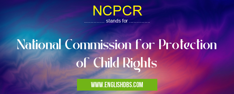 NCPCR