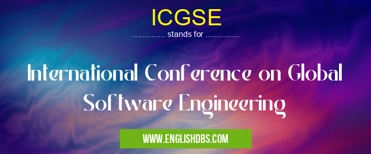 ICGSE