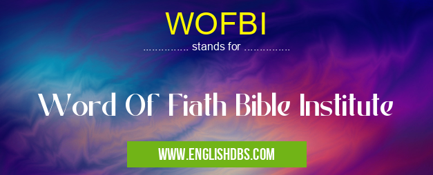 WOFBI