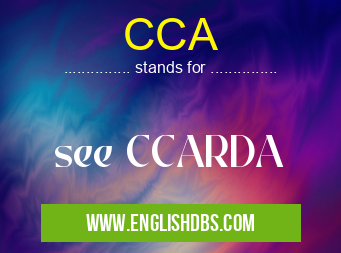 CCA