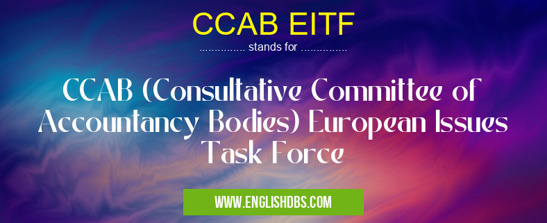 CCAB EITF