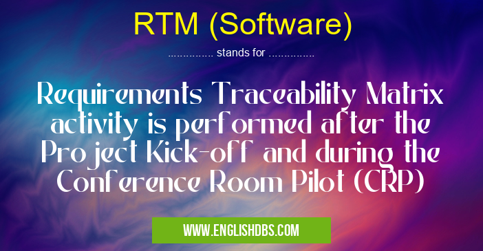 RTM (Software)
