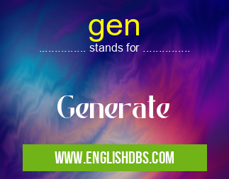 gen