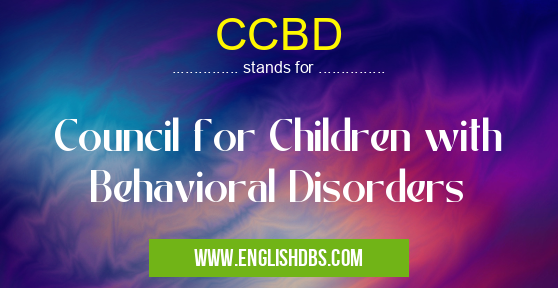 CCBD