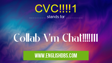 CVC!!!!1