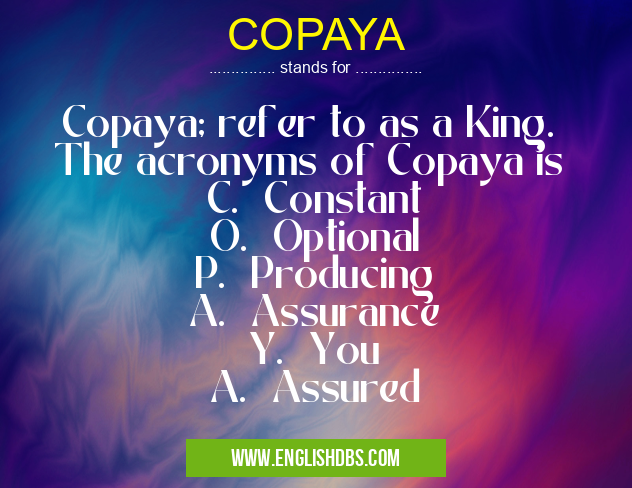 COPAYA