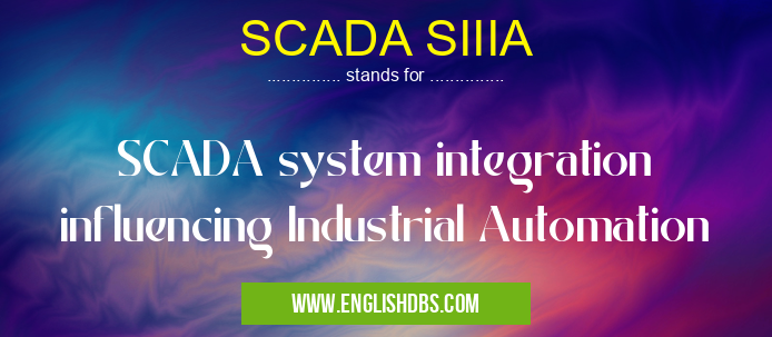SCADA SIIIA