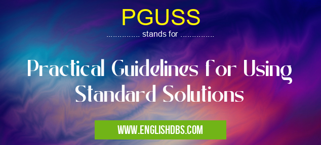 PGUSS
