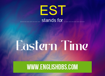 EST