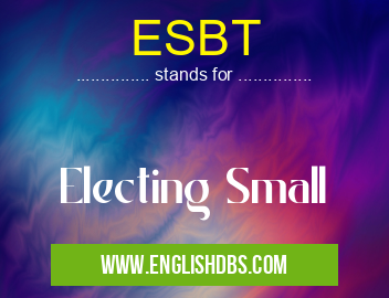 ESBT
