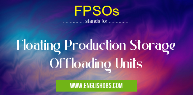 FPSOs
