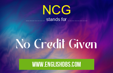 NCG