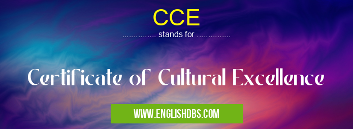CCE
