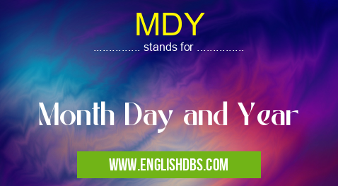MDY