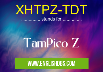 XHTPZ-TDT