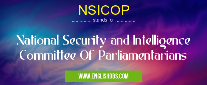 NSICOP