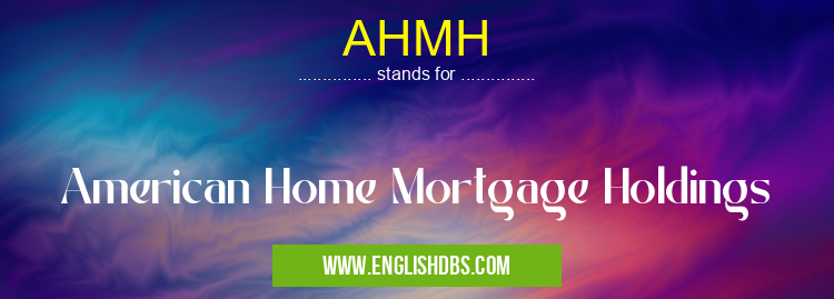 AHMH