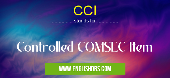 CCI