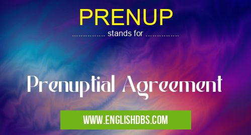 PRENUP